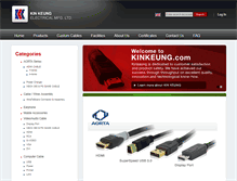 Tablet Screenshot of kinkeung.com